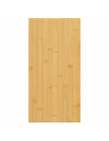 Scaffale a Parete 40x20x1,5 cm in Bambù