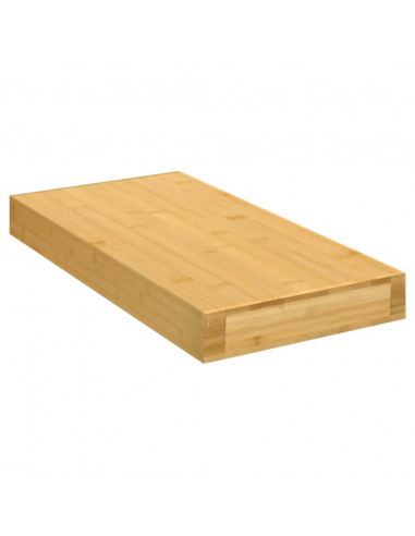 Scaffale a Parete 40x20x4 cm in Bambù