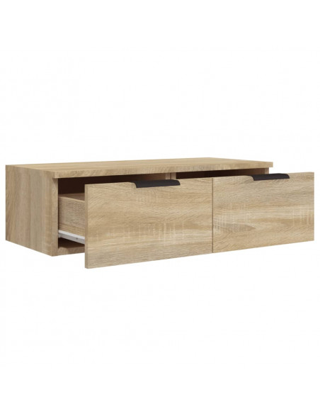 Mobili Pensili 2 pz Rovere Sonoma 68x30x20 cm Legno Multistrato