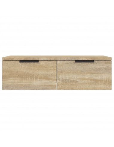 Mobili Pensili 2 pz Rovere Sonoma 68x30x20 cm Legno Multistrato
