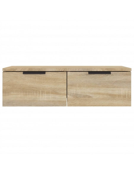 Mobili Pensili 2 pz Rovere Sonoma 68x30x20 cm Legno Multistrato