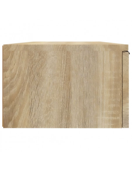 Mobili Pensili 2 pz Rovere Sonoma 68x30x20 cm Legno Multistrato