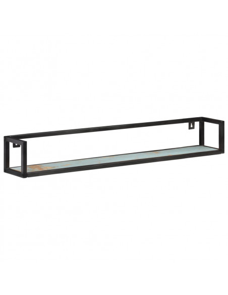 Mensole a Muro 2 pz 120 cm in Legno Massello di Recupero