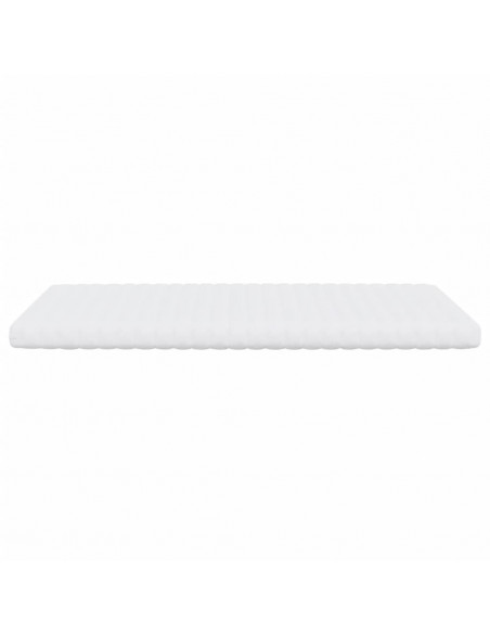 Materasso in Schiuma Bianco 140x210 cm 7 Zone Durezza 20 ILD