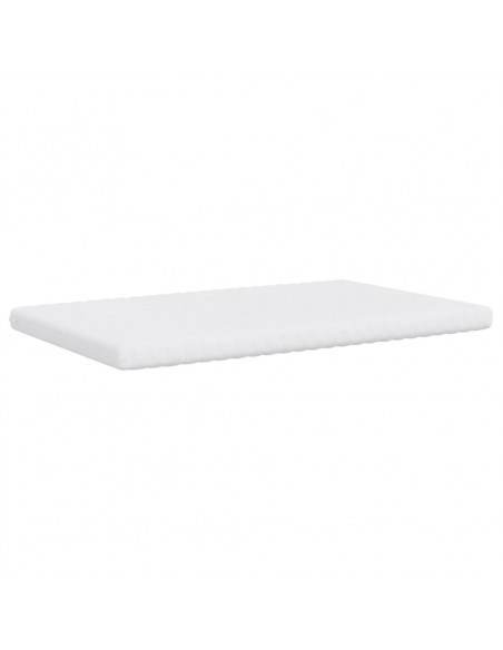 Materasso in Schiuma Bianco 140x220 cm 7 Zone Durezza 20 ILD