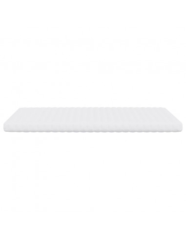 Materasso in Schiuma Bianco 140x220 cm 7 Zone Durezza 20 ILD