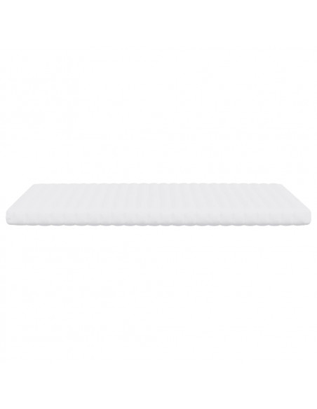 Materasso in Schiuma Bianco 140x220 cm 7 Zone Durezza 20 ILD