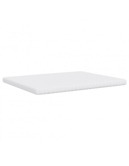 Materasso in Schiuma Bianco 160x210 cm 7 Zone Durezza 20 ILD