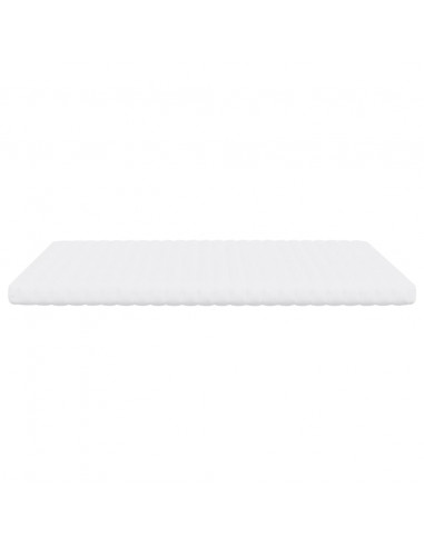 Materasso in Schiuma Bianco 160x210 cm 7 Zone Durezza 20 ILD