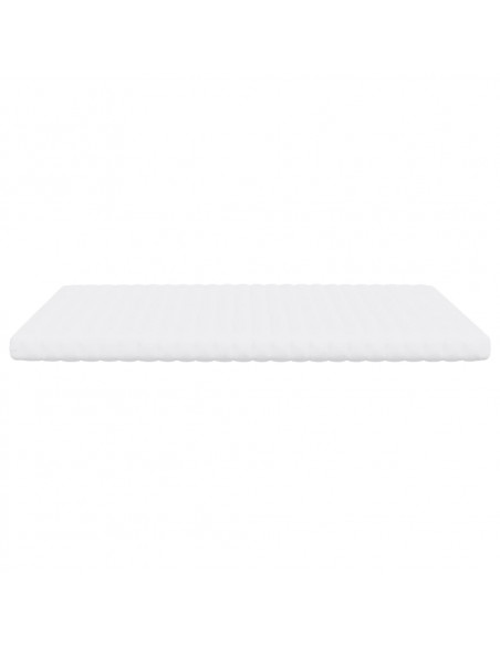Materasso in Schiuma Bianco 160x210 cm 7 Zone Durezza 20 ILD