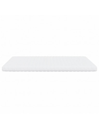 Materasso in Schiuma Bianco 200x210 cm 7 Zone Durezza 20 ILD