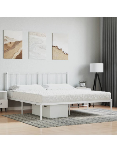 Materasso in Schiuma Bianco 200x210 cm Durezza H2 H3