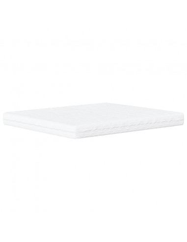 Materasso in Schiuma Bianco 200x210 cm Durezza H2 H3