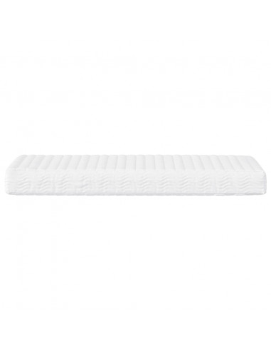 Materasso in Schiuma Bianco 90x220 cm Durezza H2 H3