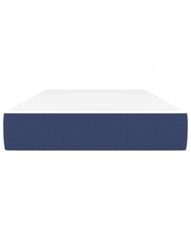 Materasso a Molle Insacchettate Blu 120x190x20 cm in Tessuto