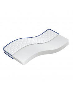 Materasso Viscoelastico Bianco 100x200x17 cm 2