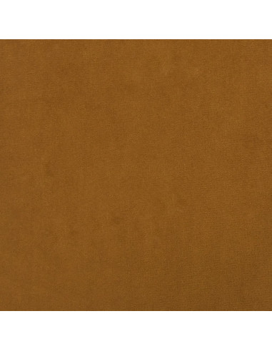 Poggiapiedi Marrone 78x56x32 cm in Velluto