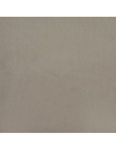 Poggiapiedi Grigio Chiaro 78x56x32 cm in Velluto