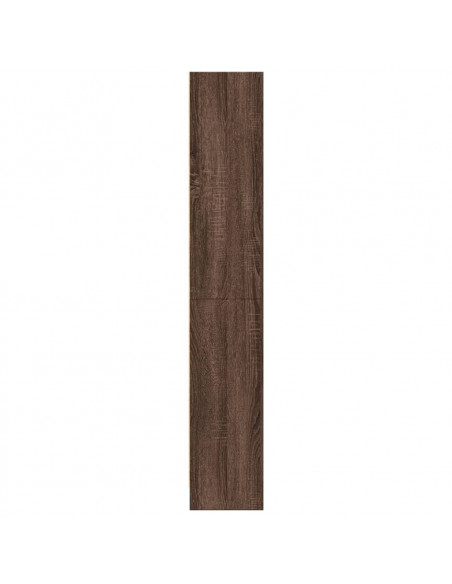 Libreria Rovere Marrone 60x24x143 cm in Legno Multistrato