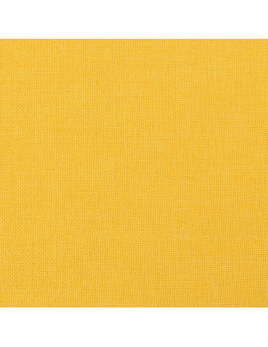 Poggiapiedi Giallo Senape 45x29,5x35 cm in Tessuto e Similpelle