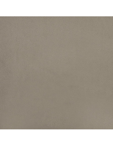 Poggiapiedi Grigio Chiaro 45x29,5x35 cm in Velluto