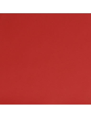 Poggiapiedi Rosso Vino 60x60x36 cm in Similpelle