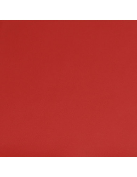 Poggiapiedi Rosso Vino 60x60x36 cm in Similpelle