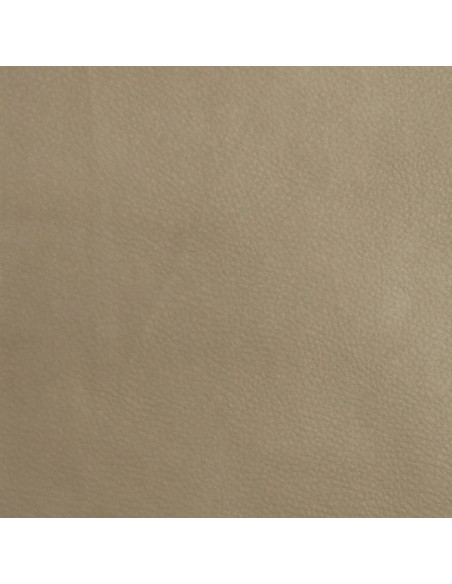 Poggiapiedi Capuccino 60x60x36 cm in Similpelle