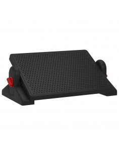 Poggiapiedi Nero 50x30,5x17 cm 2