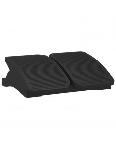 Poggiapiedi Nero 43,5x32,5x10,5 cm 2