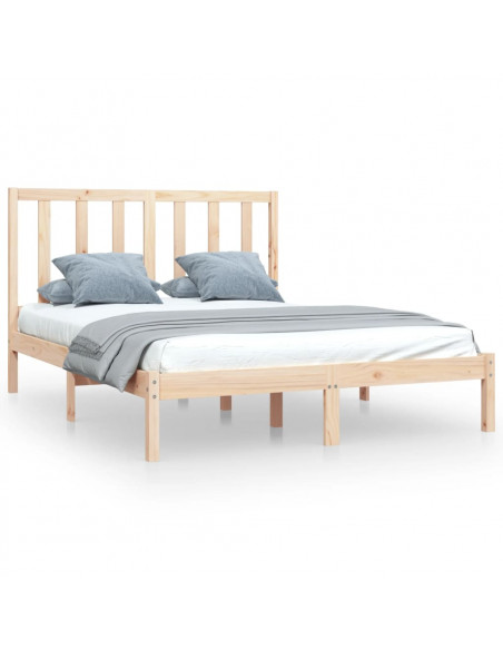 Giroletto in Legno Massello di Pino 120x190cm Small Double