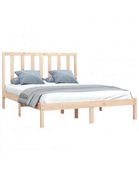 Giroletto in Legno Massello di Pino 120x190cm Small Double