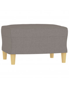Poggiapiedi Tortora 60x50x41 cm in Tessuto 2