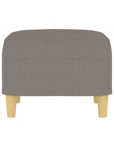 Poggiapiedi Tortora 60x50x41 cm in Tessuto