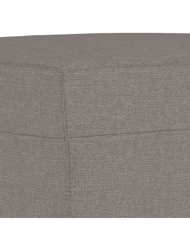 Poggiapiedi Tortora 60x50x41 cm in Tessuto