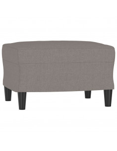 Poggiapiedi Tortora 60x50x41 cm in Tessuto 2