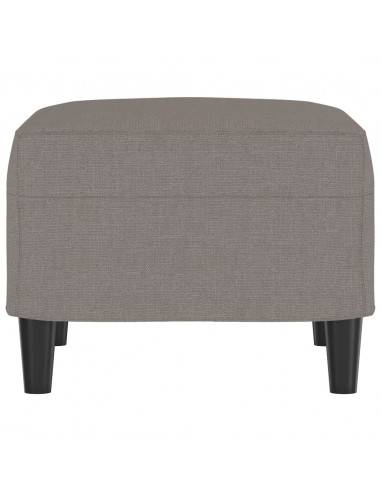 Poggiapiedi Tortora 60x50x41 cm in Tessuto