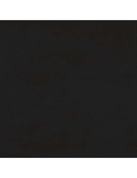 Poggiapiedi Nero 45x29,5x35 cm in Velluto