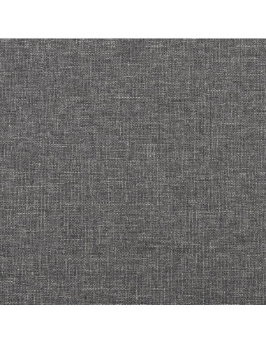 Sgabello Grigio Chiaro 45x29,5x35cm in Tessuto e Similpelle