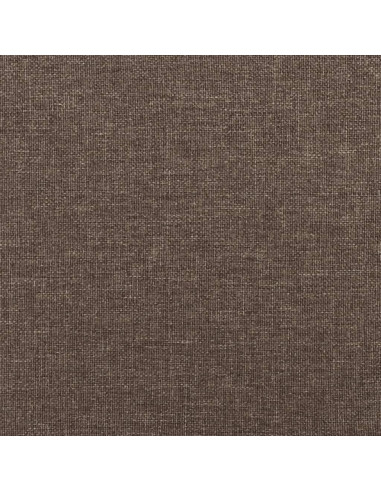 Poggiapiedi Tortora 45x29,5x35 cm in Tessuto