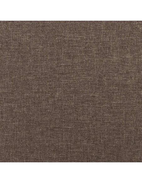 Poggiapiedi Tortora 45x29,5x35 cm in Tessuto