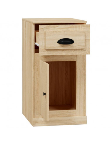 Mobiletto Cassetto Rovere Sonoma 40x50x75 cm Legno Multistrato