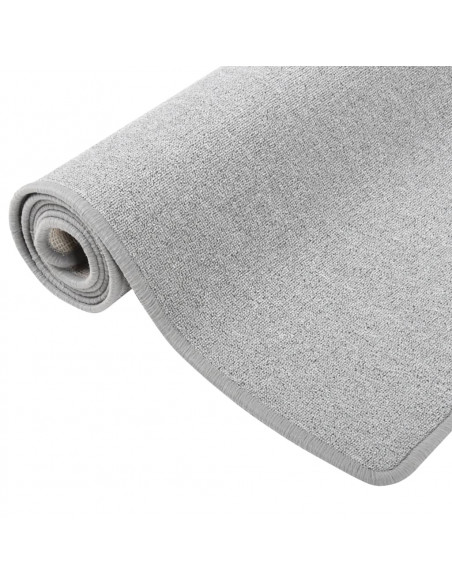 Tappeto Corsia Grigio Chiaro 80x150 cm