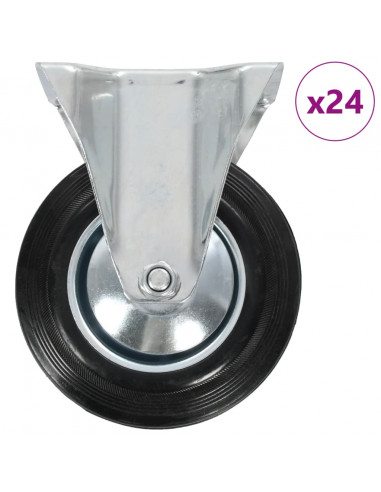 Rotelle Fisse 24 pz 160 mm