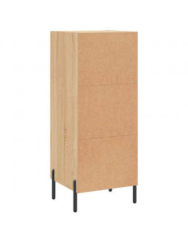 Credenza Rovere Sonoma 34,5x34x90 cm in Legno Multistrato