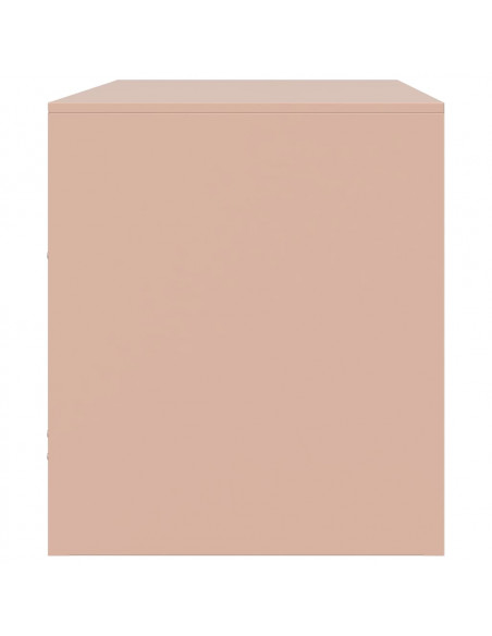 Mobile TV Rosso 67x39x44 cm in Acciaio