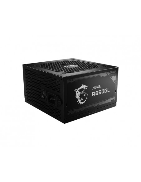 MSI MAG A650GL alimentatore per computer 650 W 20+4 pin ATX ATX Nero
