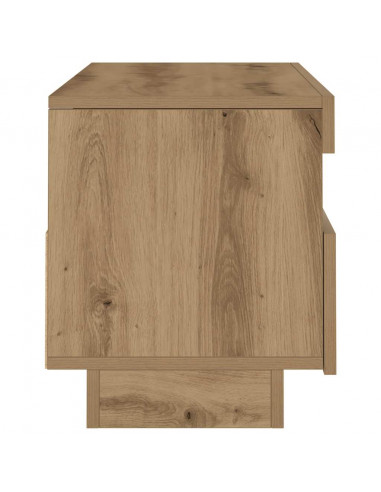 Mobile TV con Luci LED Artigianale 100x35x40 cm Truciolato