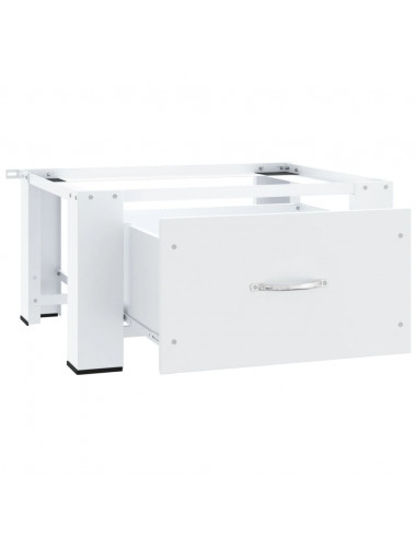 Supporto Alzatina per Lavatrice con Cassetto Bianco