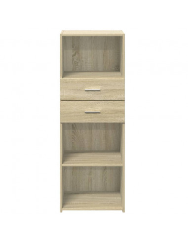 Credenza Rovere Sonoma 45x42,5x124 cm in Legno Multistrato